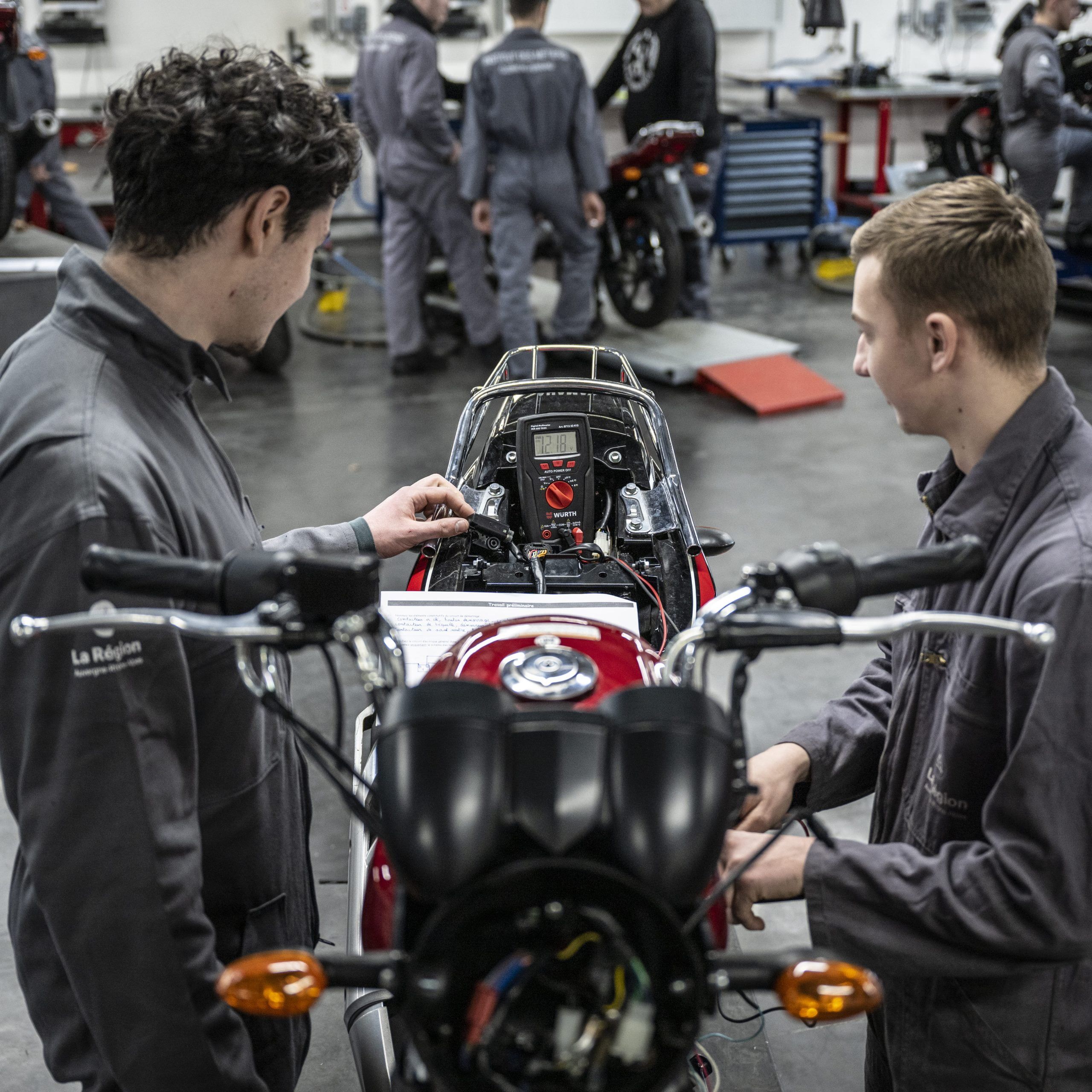 BTS Maintenance des véhicules - Motocycles