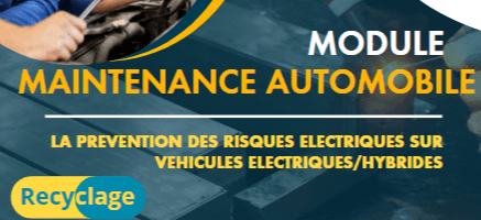 Le prévention des risques électriques sur véhicules électriques/hybrides - Recyclage